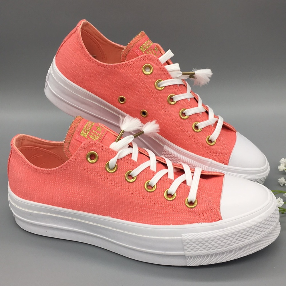 Converse CTAS LIFT OX pink/driftwood/white ••• - Picture 2 of 8